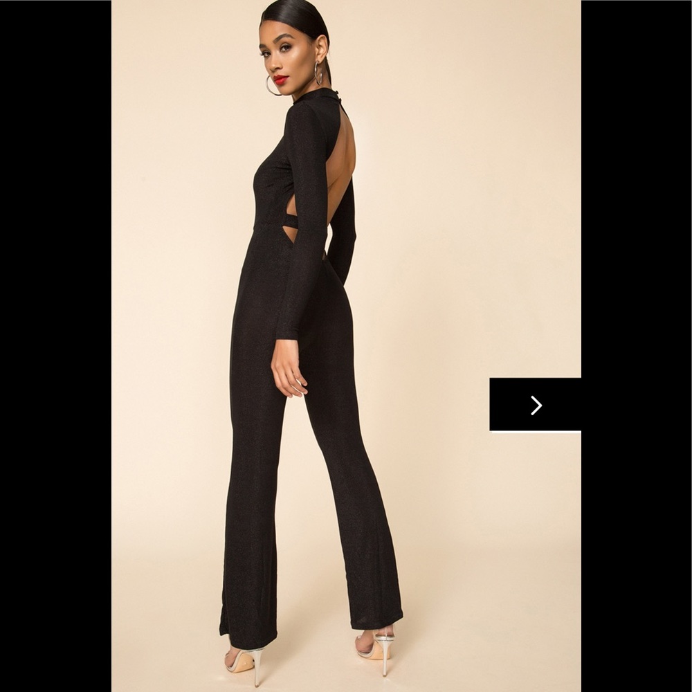 NISSA OPEN BACK JUMPSUIT SUPERDOWN